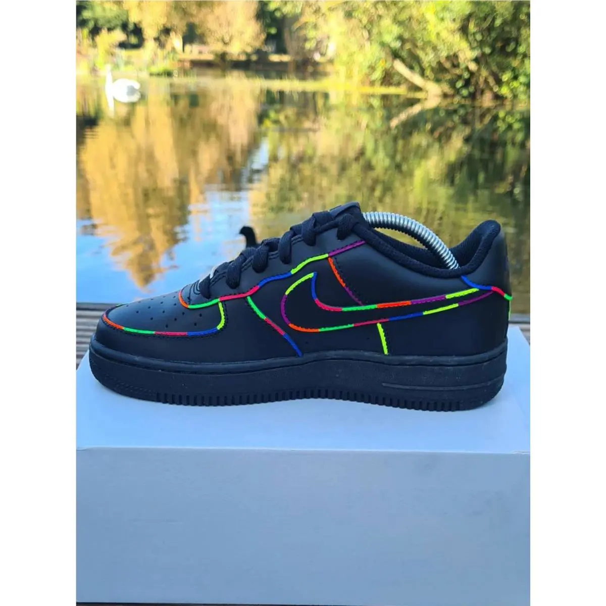 Nike shoes - Nike Air Force 1 - Air Force - DD8959-100 - Black 13