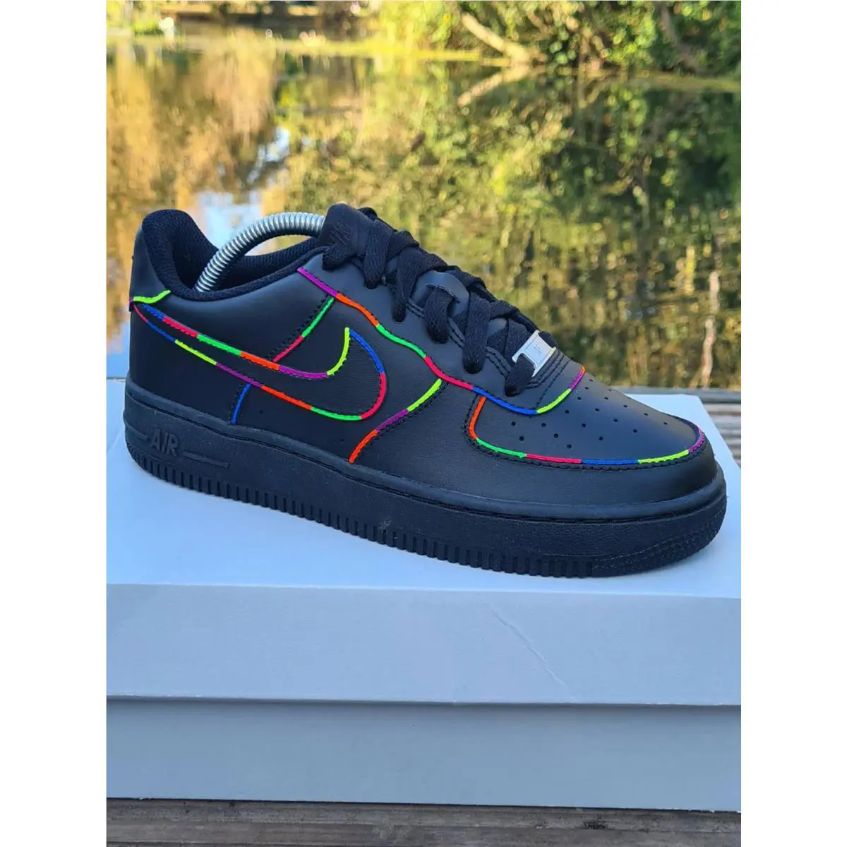 Nike shoes - Nike Air Force 1 - Air Force - DD8959-100 - Black 15