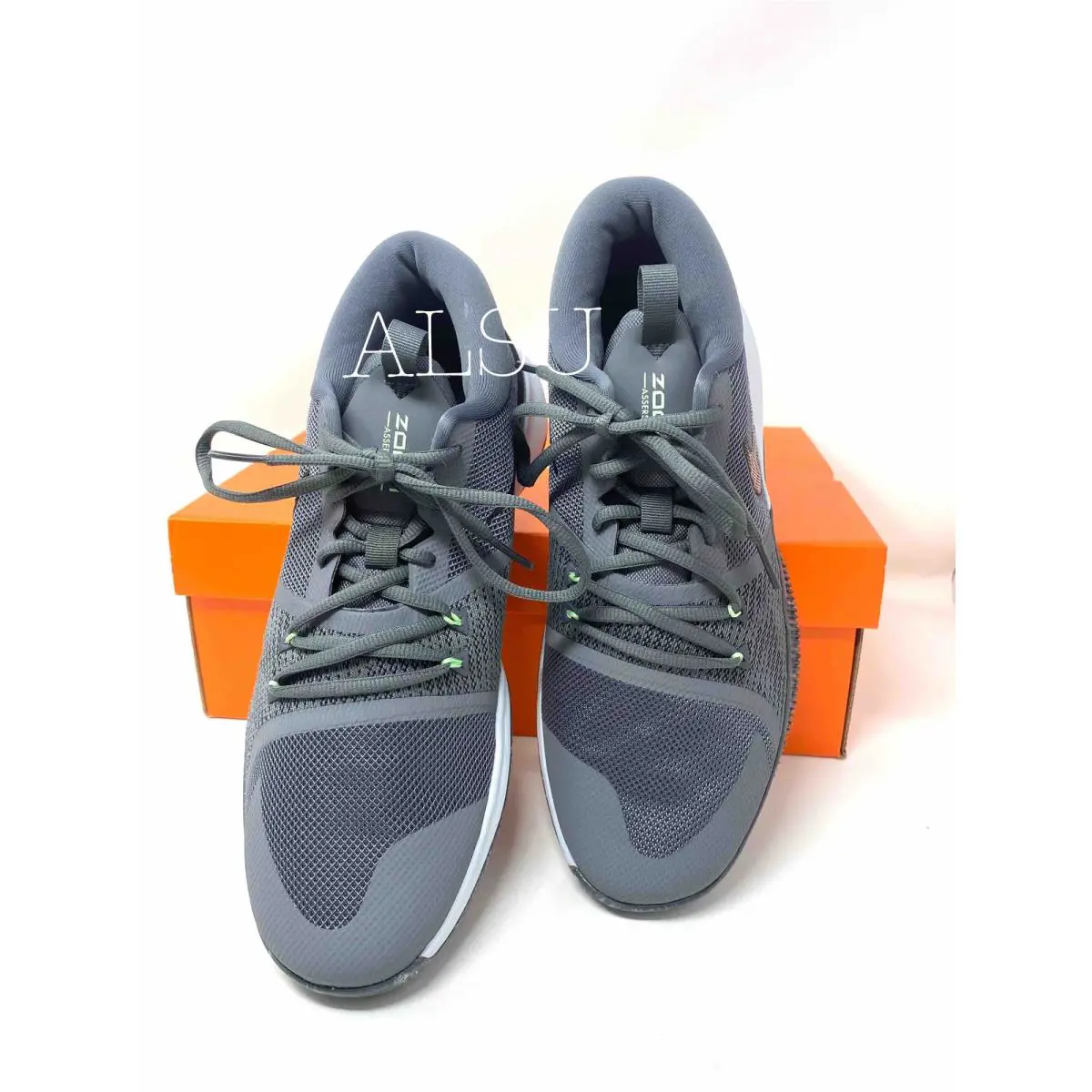 Nike shoes - Nike Zoom Assersion - Zoom Assersion - 917505-007 - Gray, Manufacturer: grey 5