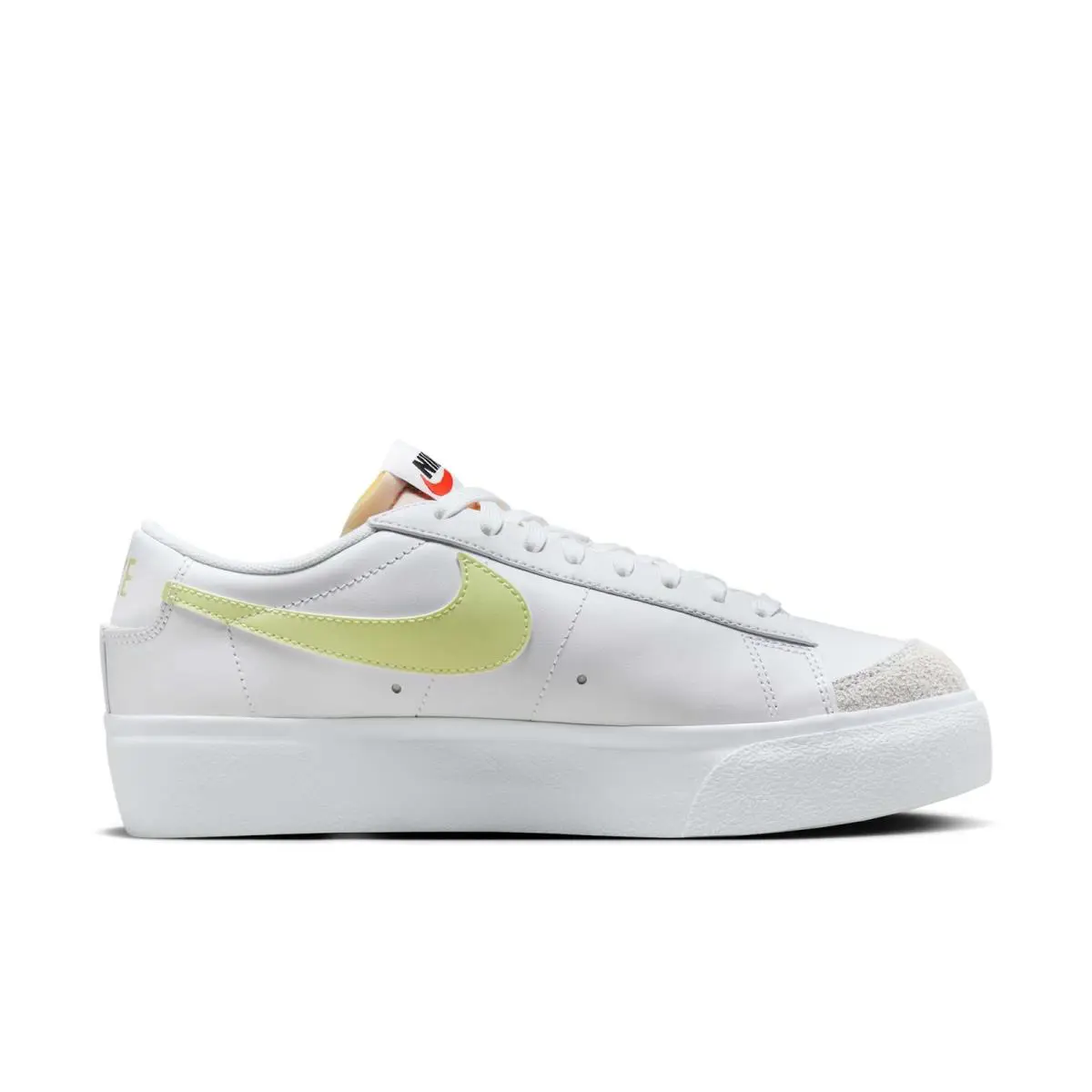 Nike shoes - White/Team Orange/Black/Life Lime 1