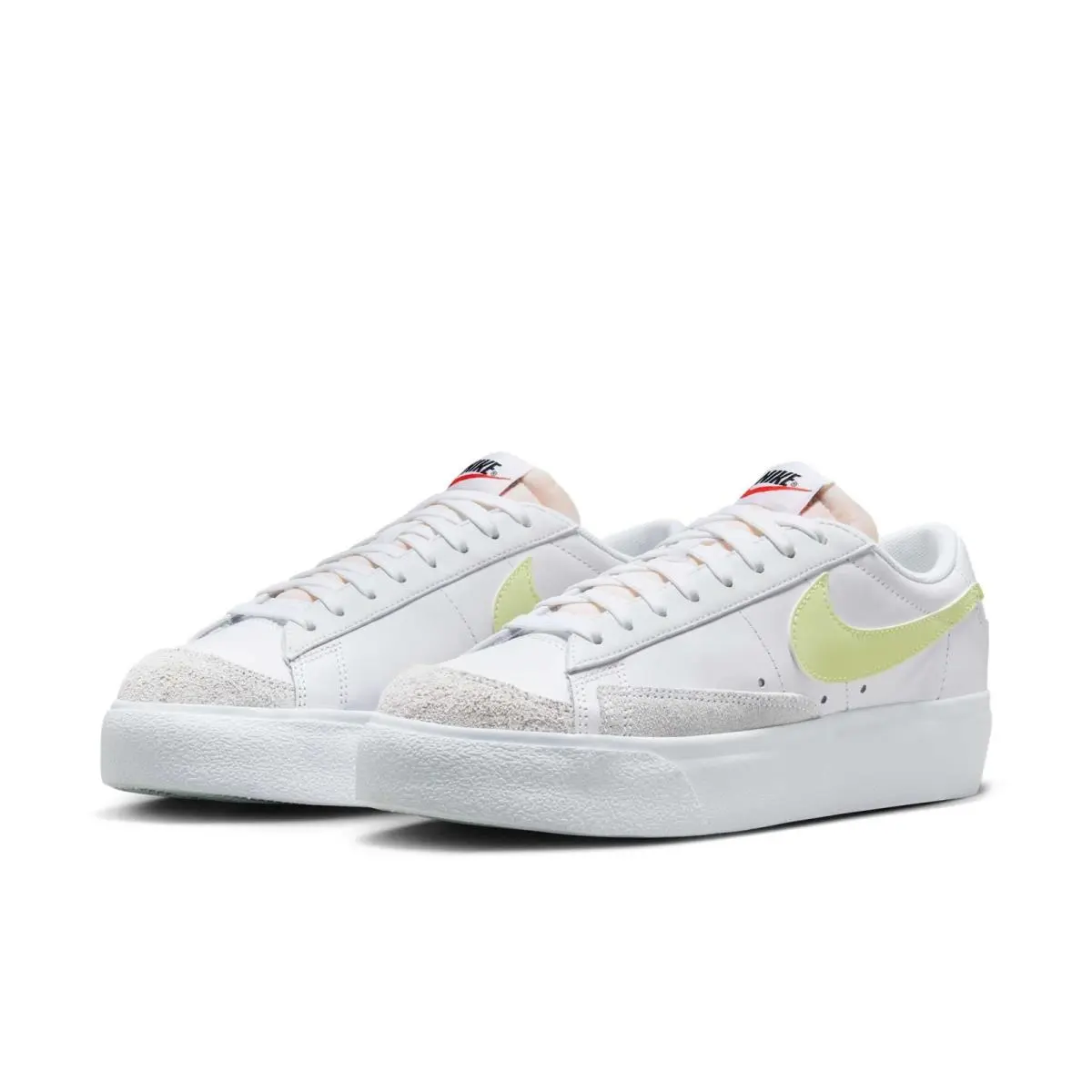 Nike shoes - White/Team Orange/Black/Life Lime 6
