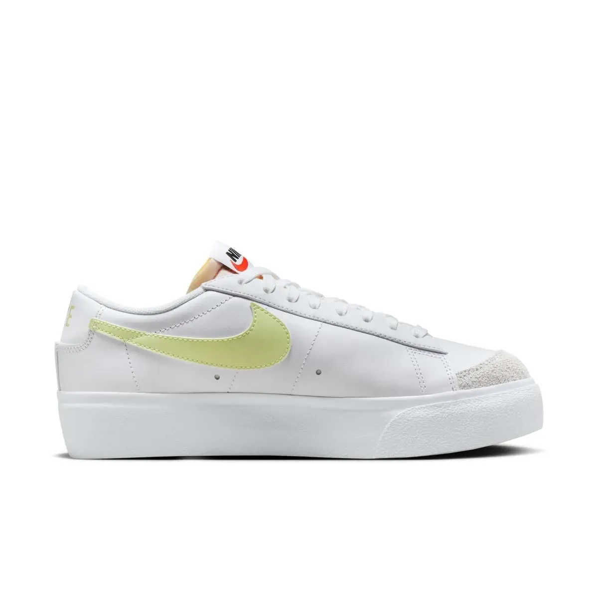 Nike shoes - White/Team Orange/Black/Life Lime 7