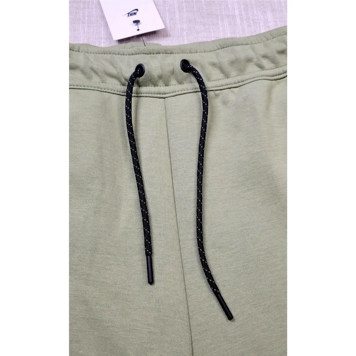 Nike clothing Tech Fleece - Green Black 20