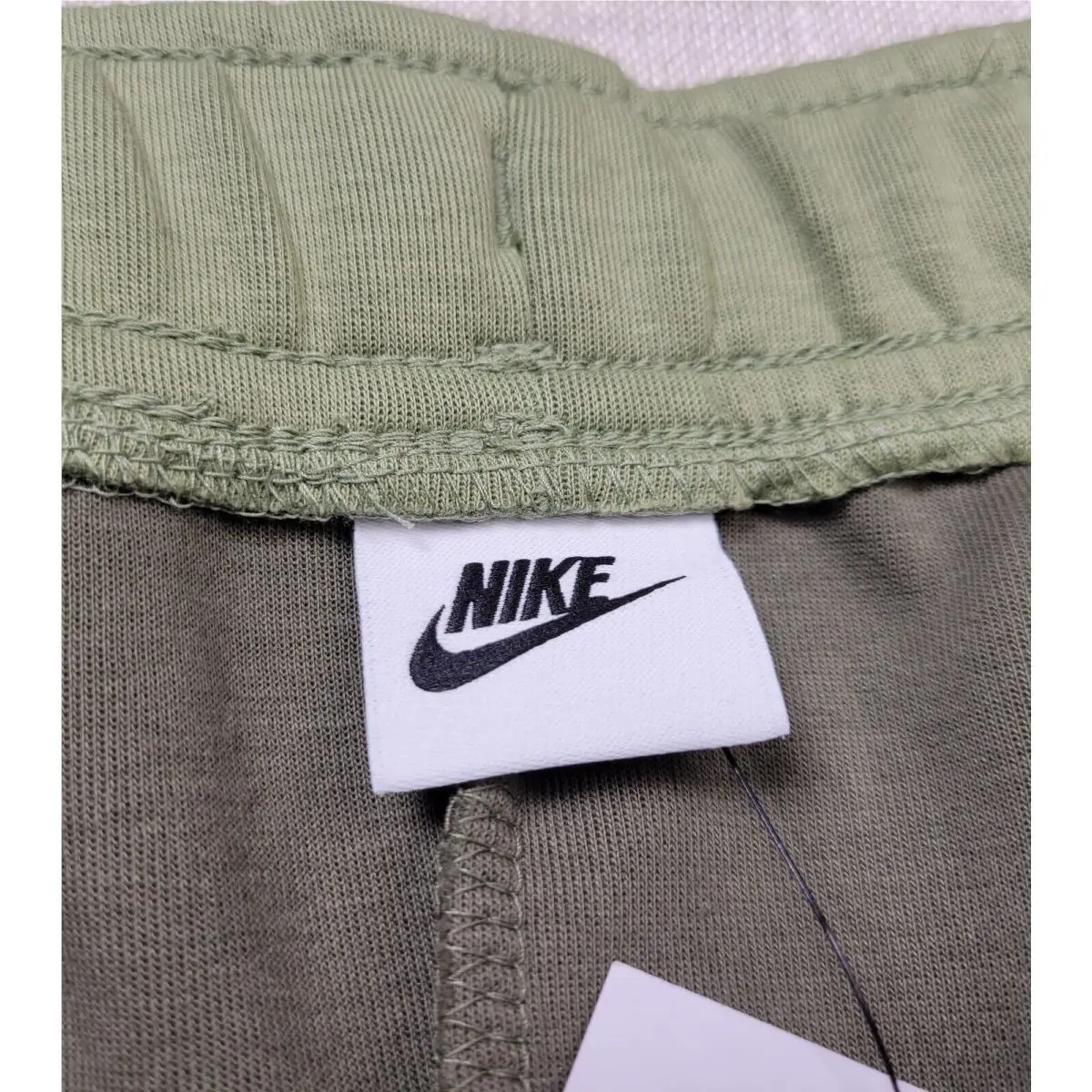 Nike clothing Tech Fleece - Green Black 22