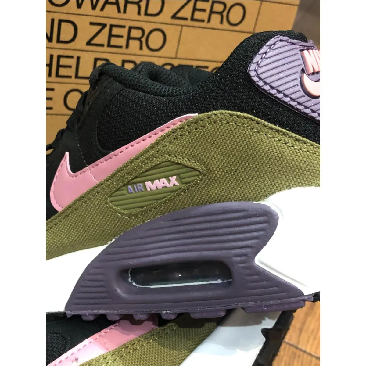 Nike shoes - Nike Air Max 90 GS - Black 6