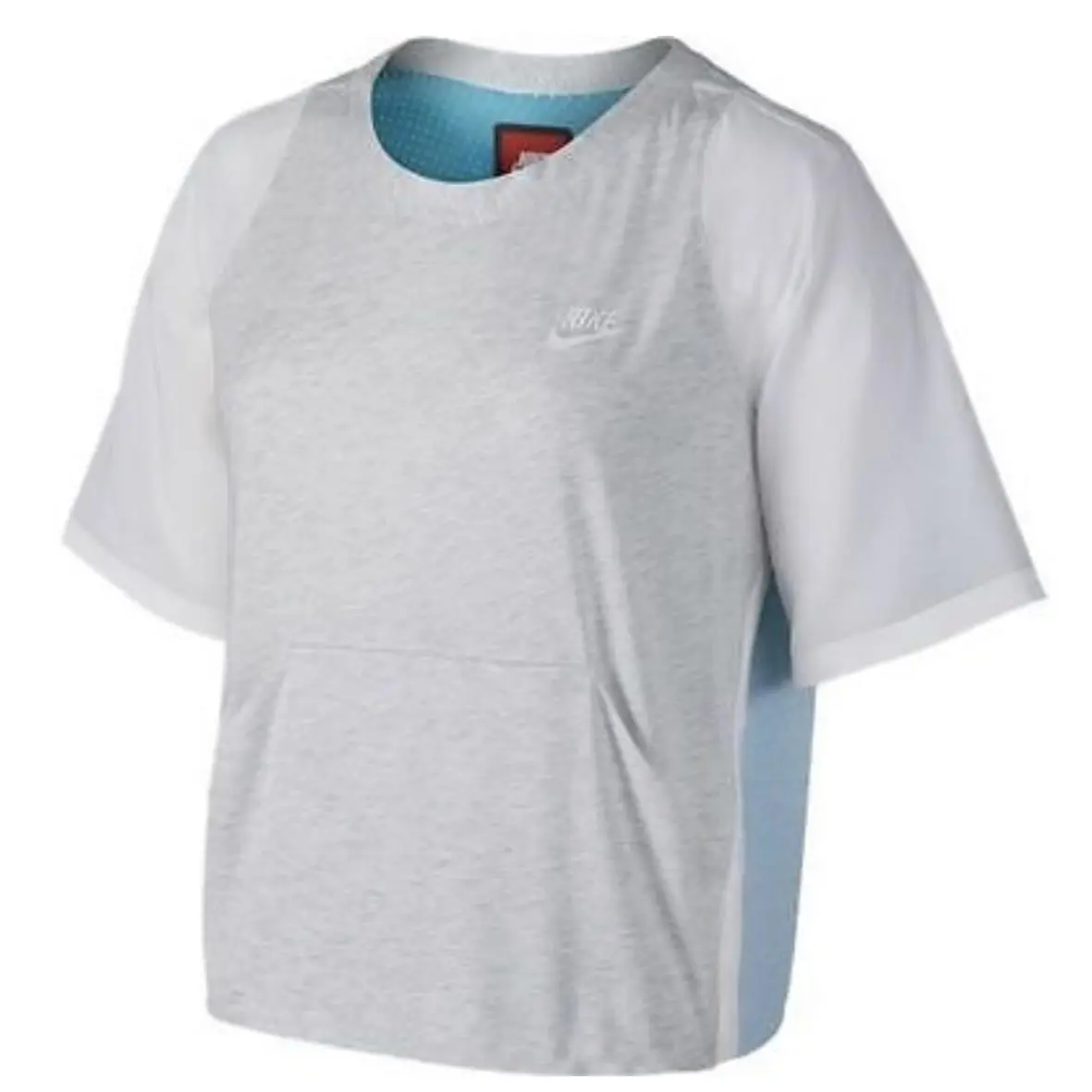 Nike clothing - NIKE Premium Pack S/S Loose Training Top - 811783 - Gray 7