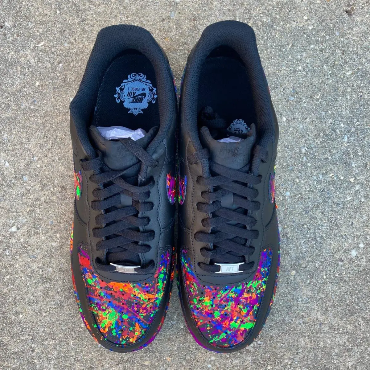 Nike shoes - Nike Air Force 1 - Air Force - DD8959-100 - Black 11