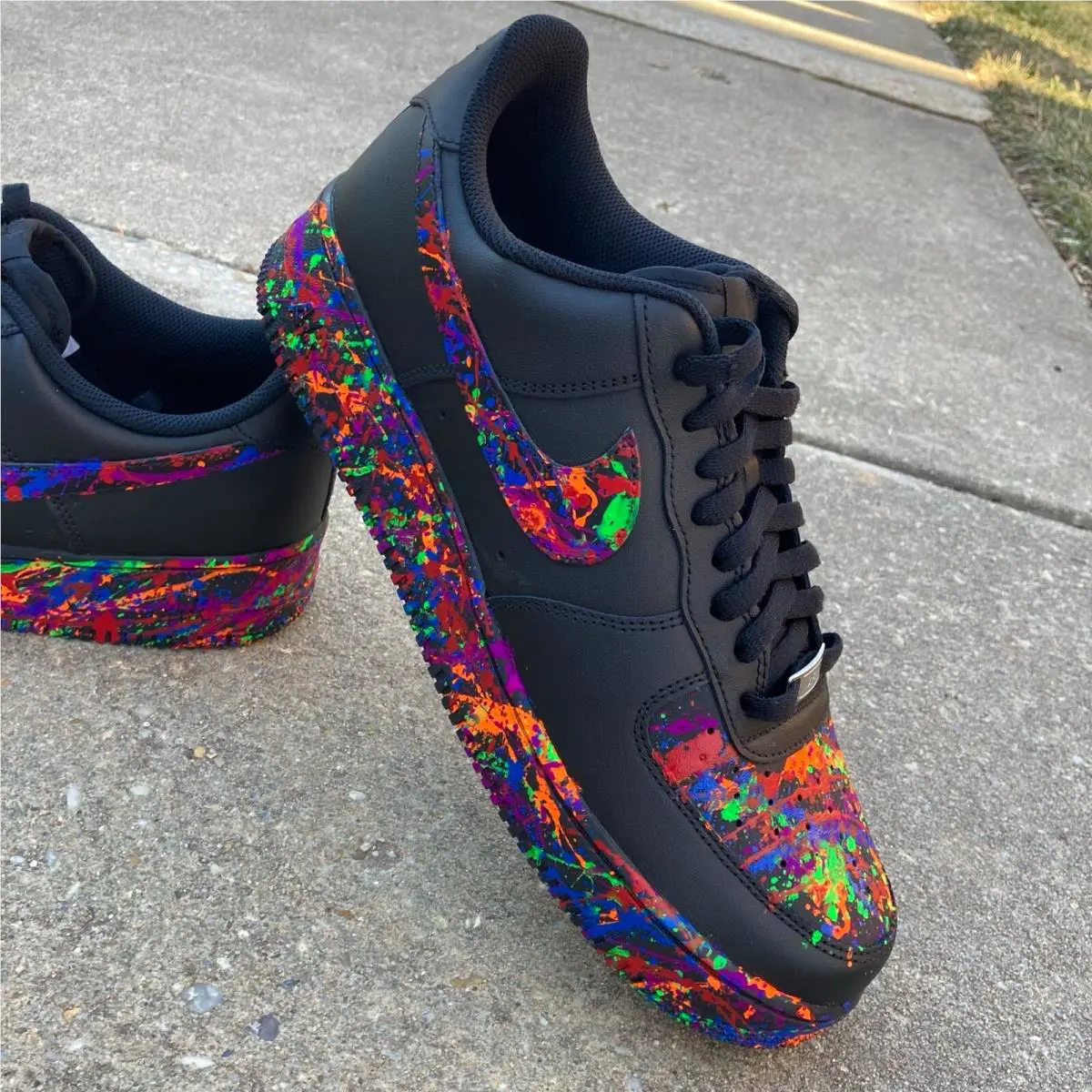 Nike shoes - Nike Air Force 1 - Air Force - DD8959-100 - Black 3