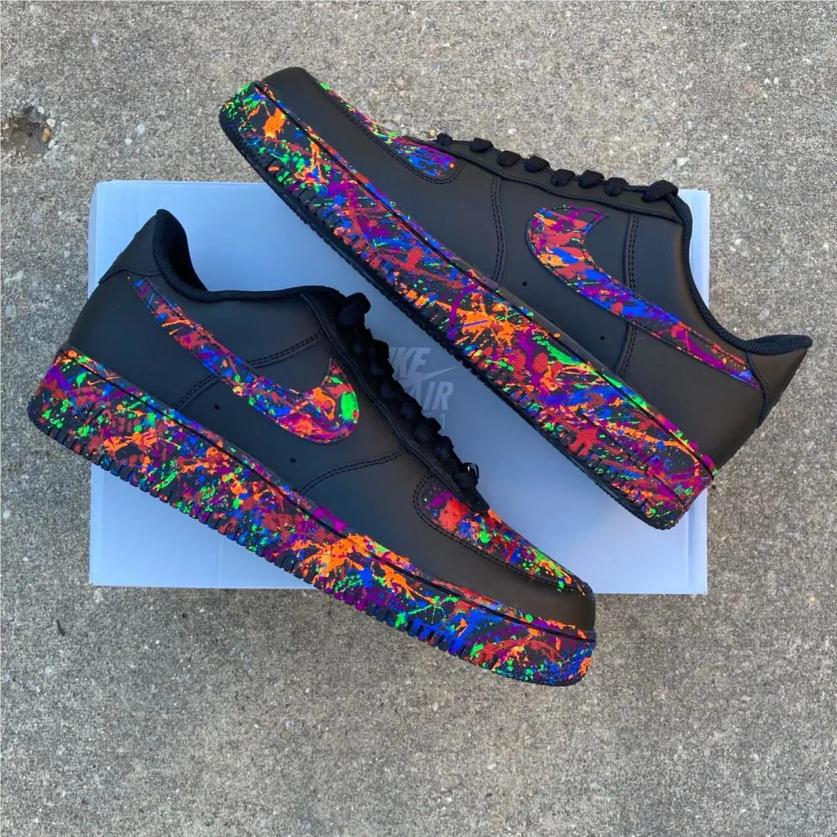 Nike shoes - Nike Air Force 1 - Air Force - DD8959-100 - Black 23