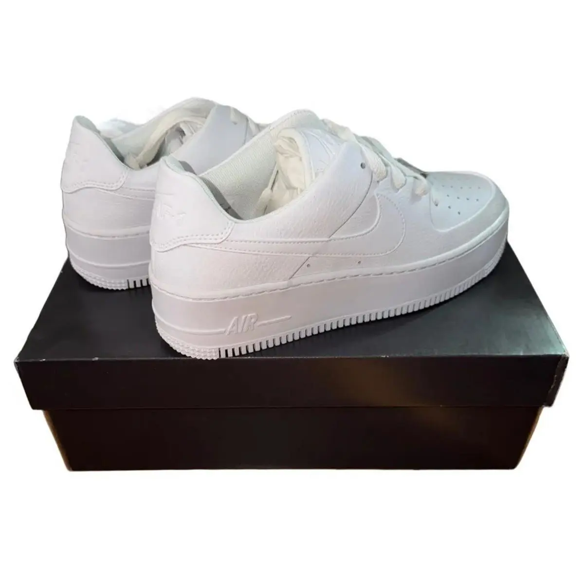 Nike shoes - Nike Air Force 1 Sage - AR5339 100 - White 3