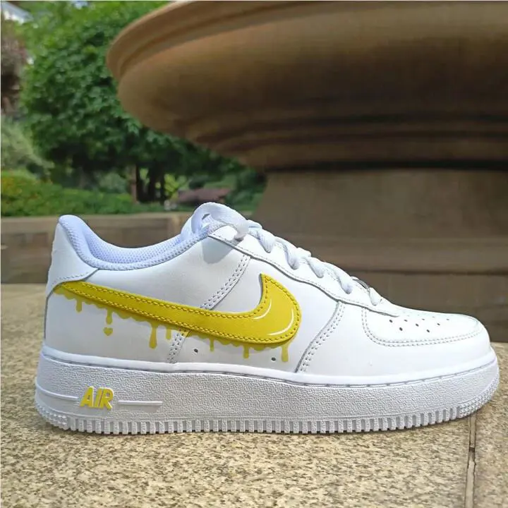 Nike shoes - Nike Air Force 1 - Air Force - DD8959-100 - Yellow 12