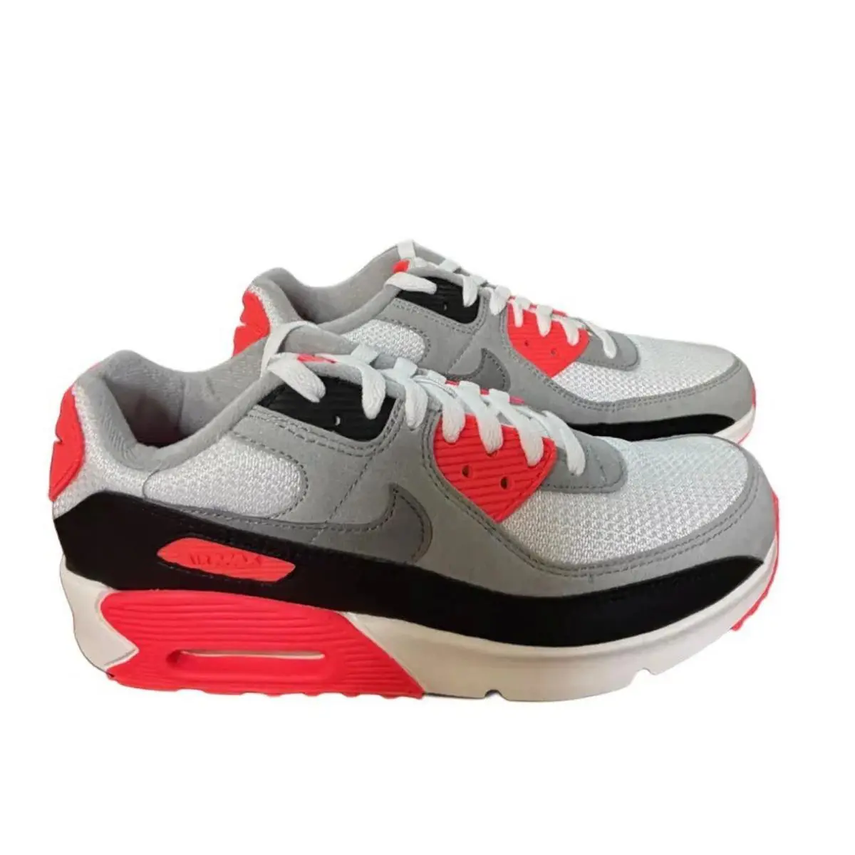 Nike shoes - Nike Air Max 90 QS (GS) - White/Black-Cool Grey 5