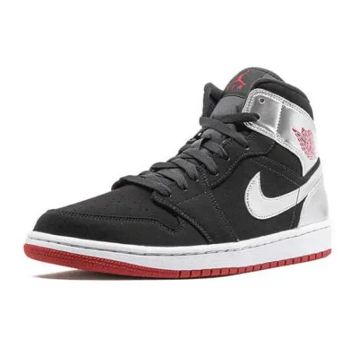 Nike shoes - Air Jordan 1 Mid - Air Mid - 554724 057 - Black 0