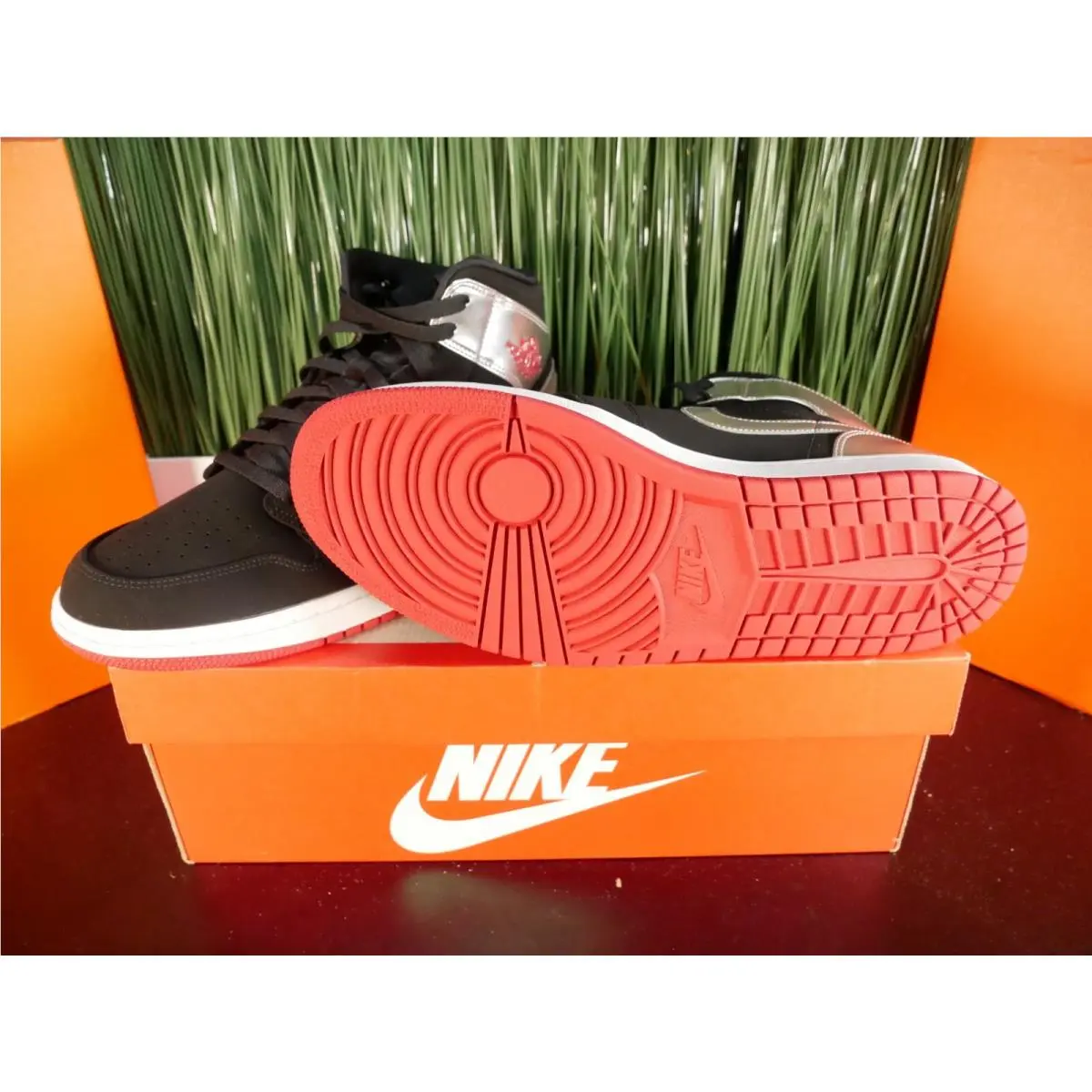 Nike shoes - Air Jordan 1 Mid - Air Mid - 554724 057 - Black 9