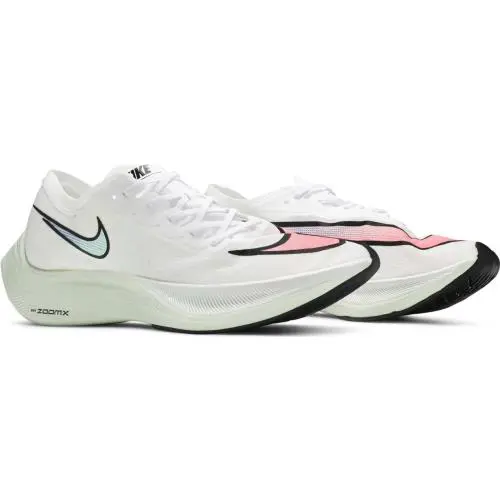 Nike Zoomx Vaporfly Next% White/flash Crimson-black Shoes Size 4/5.5 - White / Flash Crimson - Black