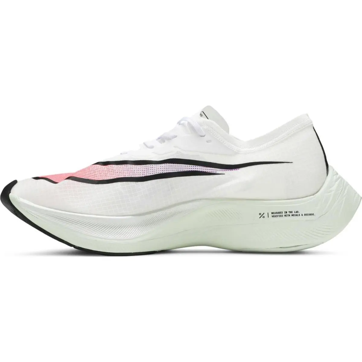 Nike shoes - Nike ZoomX Vaporfly - ZoomX Vaporfly - White / Flash Crimson - Black 1