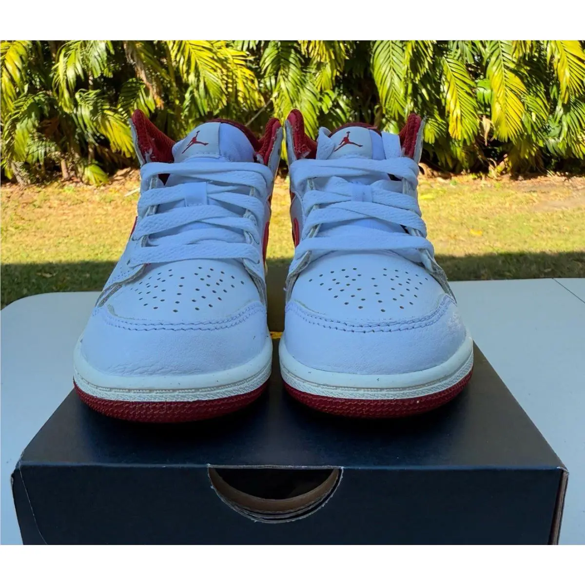 Nike shoes - Jordan 1 - 809081 - White 1