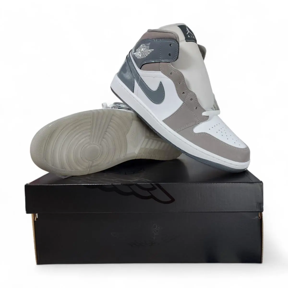 Nike shoes - Nike Air Jordan 1 - Air - HF3216-100 - Gray 1