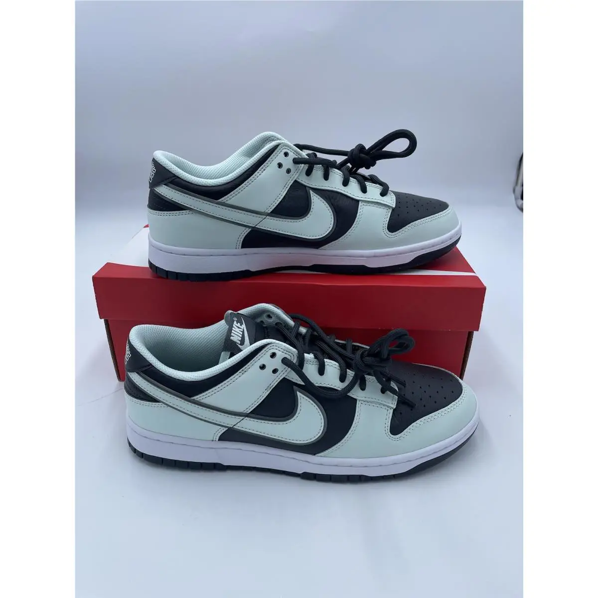 Nike shoes - Nike Dunk Retro Low - Dunk Retro Low - FZ1670-001 - Black, Manufacturer: Dark Smoke Grey/Barely Green/White 4