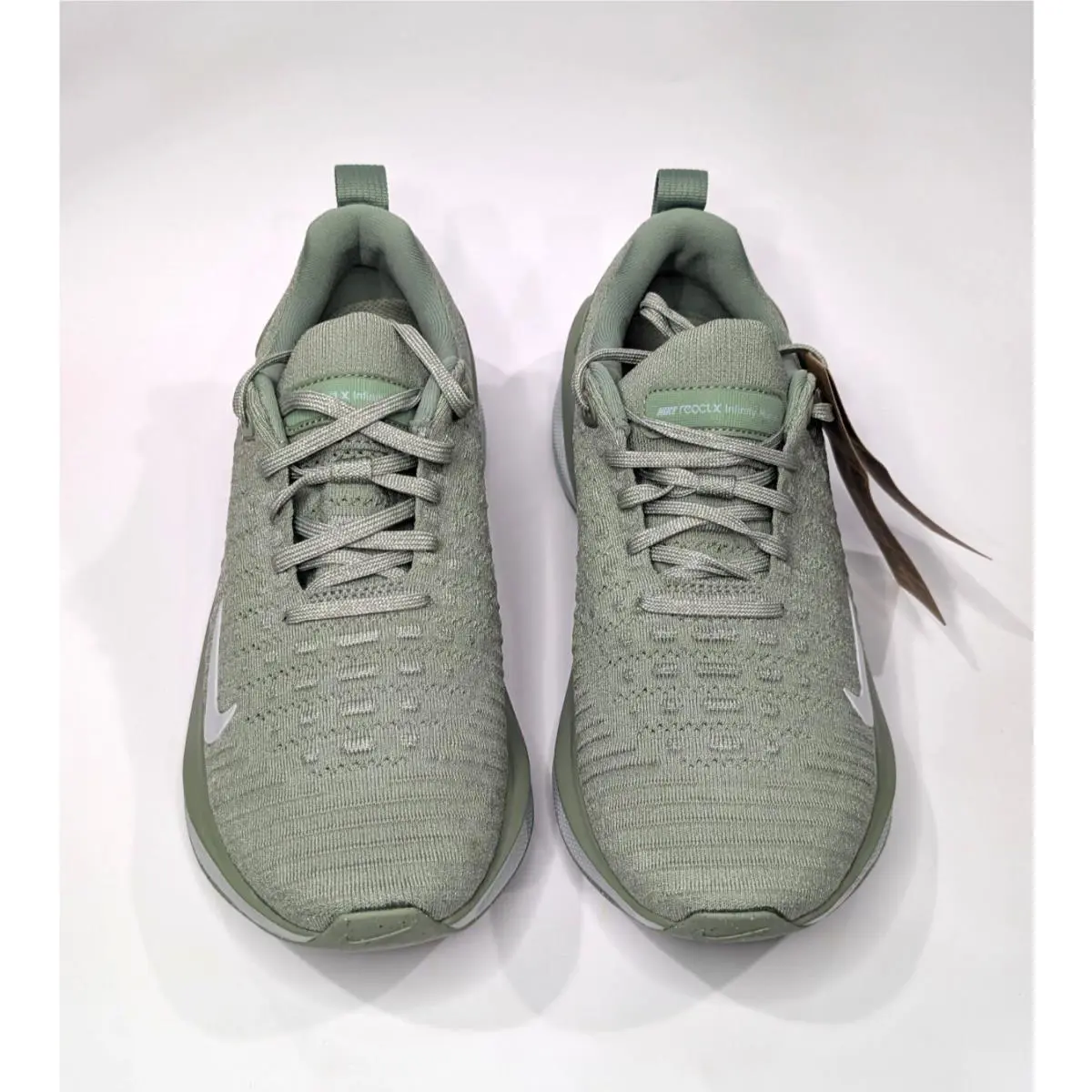 Nike shoes - Nike ReactX Infinity Run 4 - DR2665-300 - Oil Green/Silver 1
