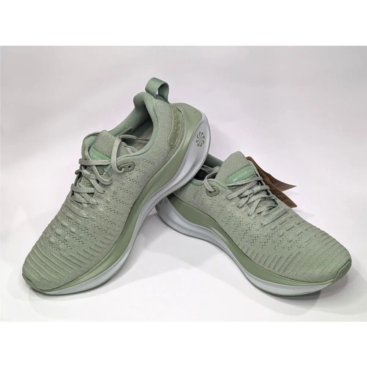 Nike shoes - Nike ReactX Infinity Run 4 - DR2665-300 - Oil Green/Silver 8