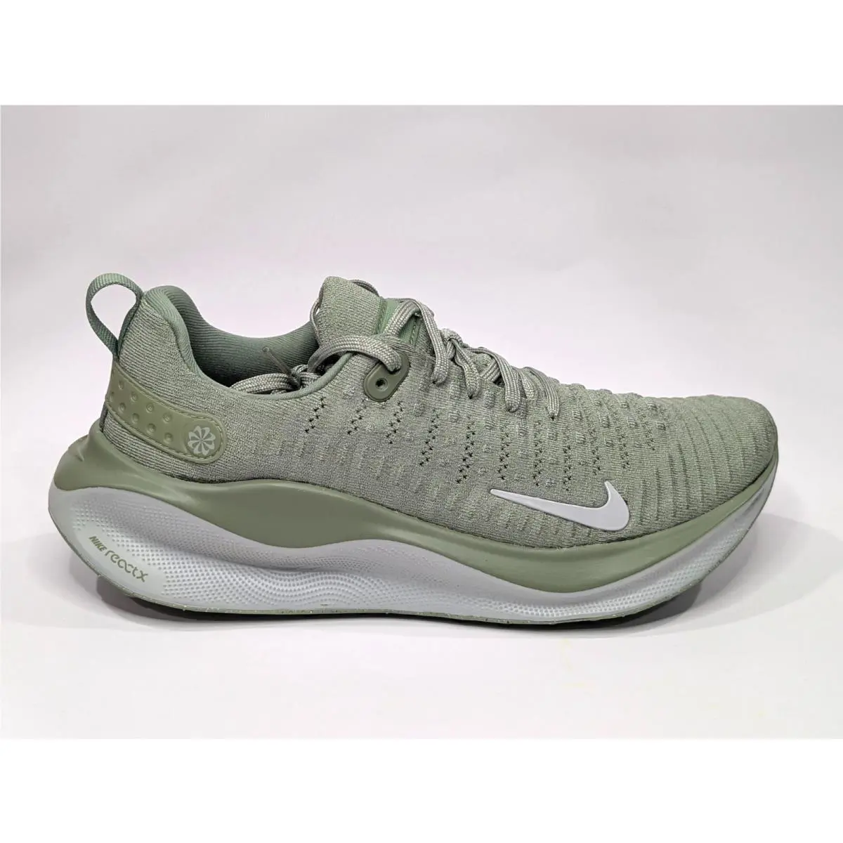 Nike shoes - Nike ReactX Infinity Run 4 - DR2665-300 - Oil Green/Silver 12