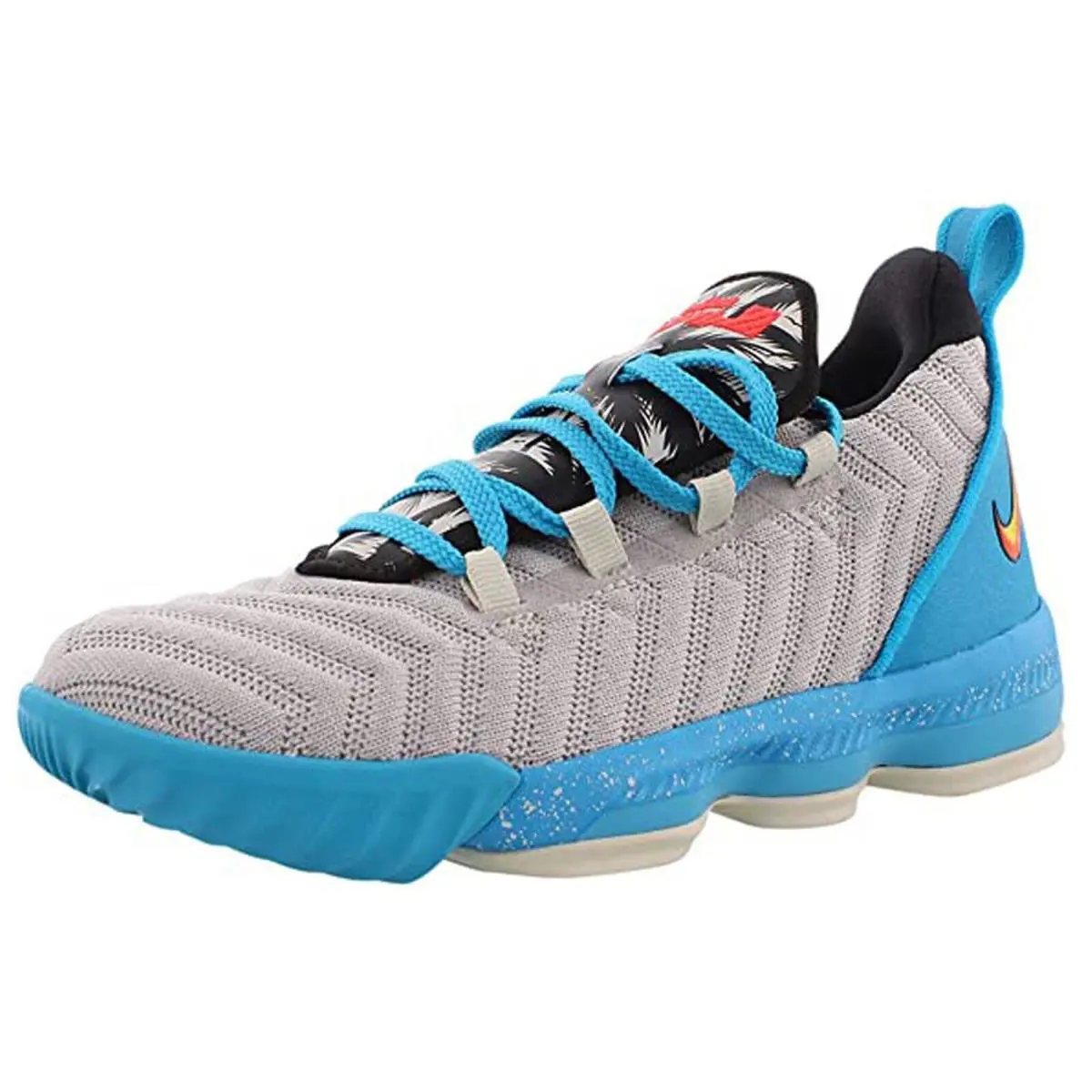 Nike Lebron Xvi (ps) Lebron Xvi PS Boy`s Sneaker - Light Bone/Tour Yellow