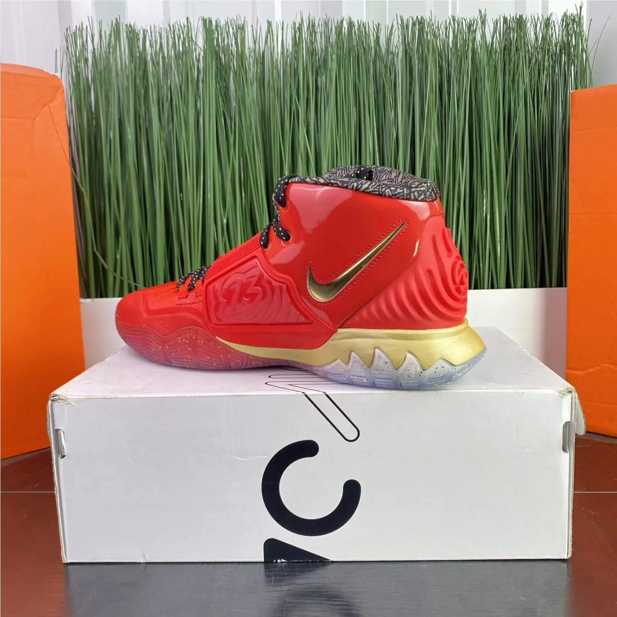 Nike shoes - Nike Kyrie 6 - Kyrie - CD5028-900 - Red 5