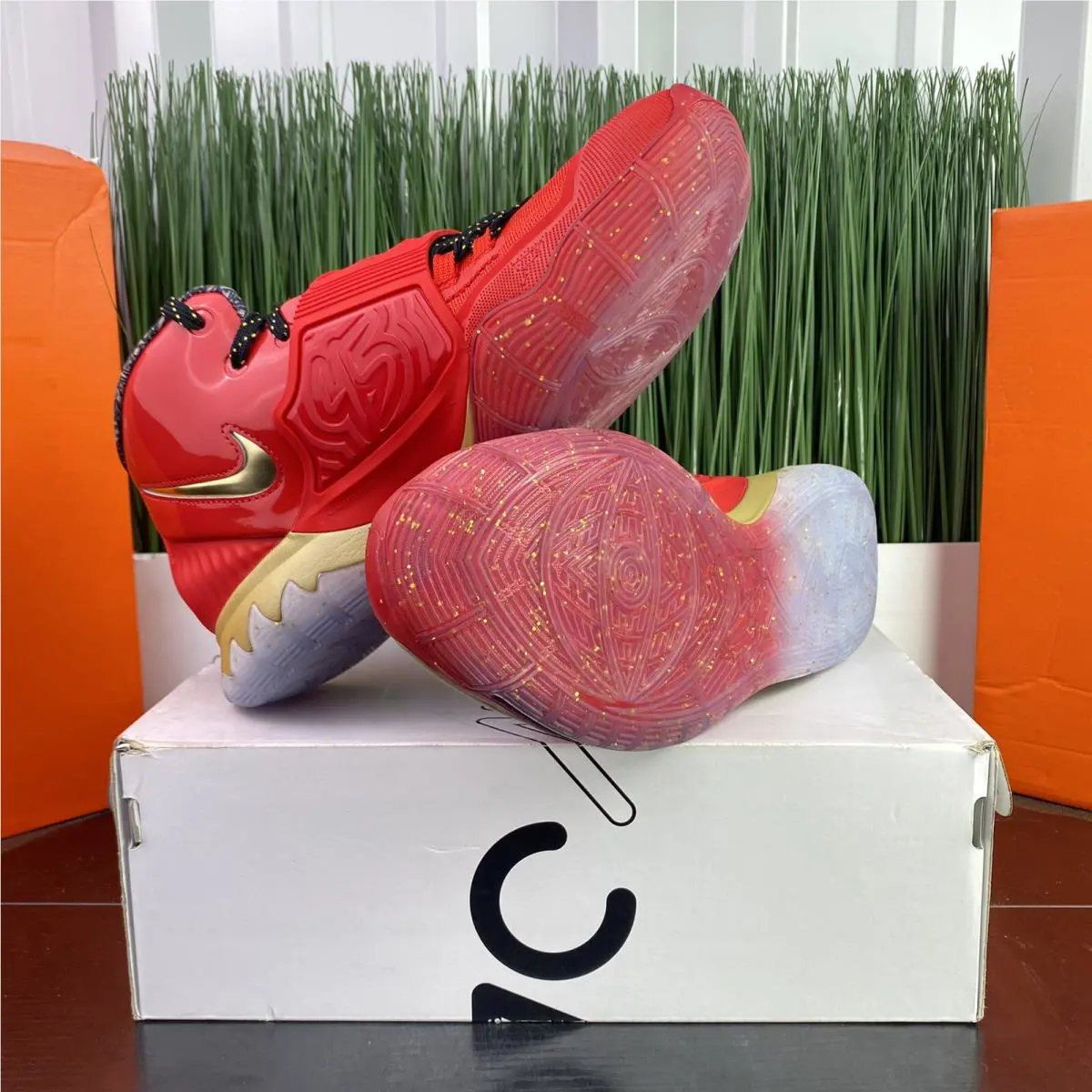 Nike shoes - Nike Kyrie 6 - Kyrie - CD5028-900 - Red 7