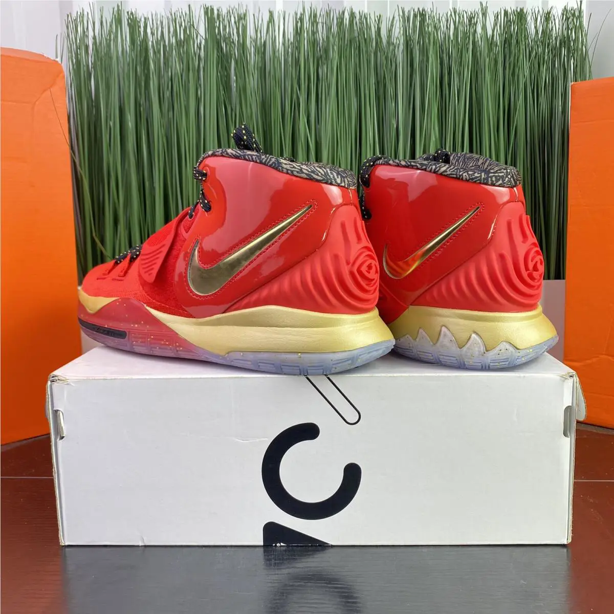 Nike shoes - Nike Kyrie 6 - Kyrie - CD5028-900 - Red 13