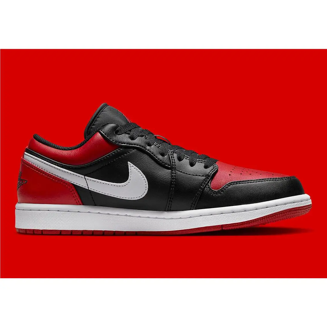 Nike shoes - Air Jordan 1 Low - Air Low - 553558 066 - Red 0