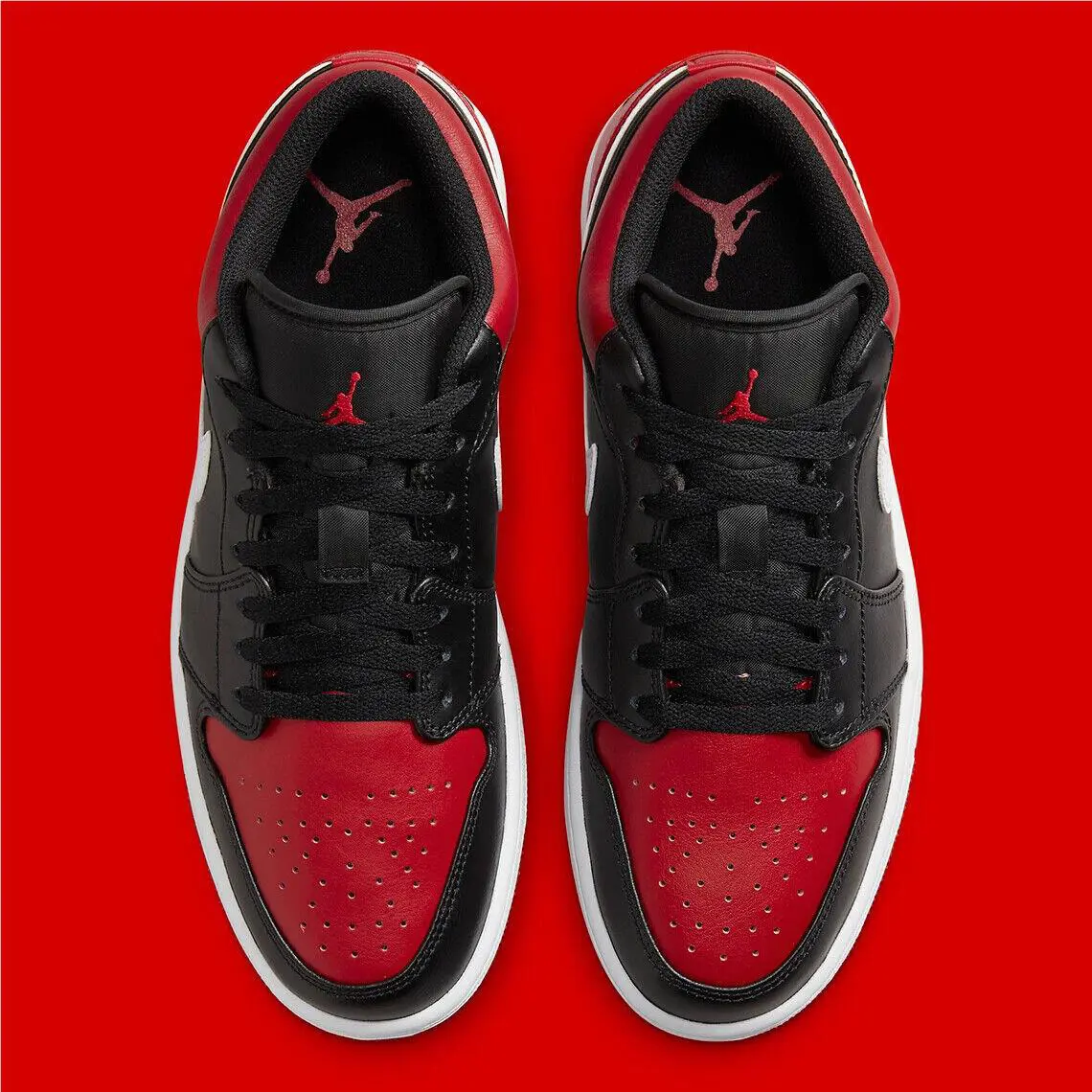 Nike shoes - Air Jordan 1 Low - Air Low - 553558 066 - Red 1