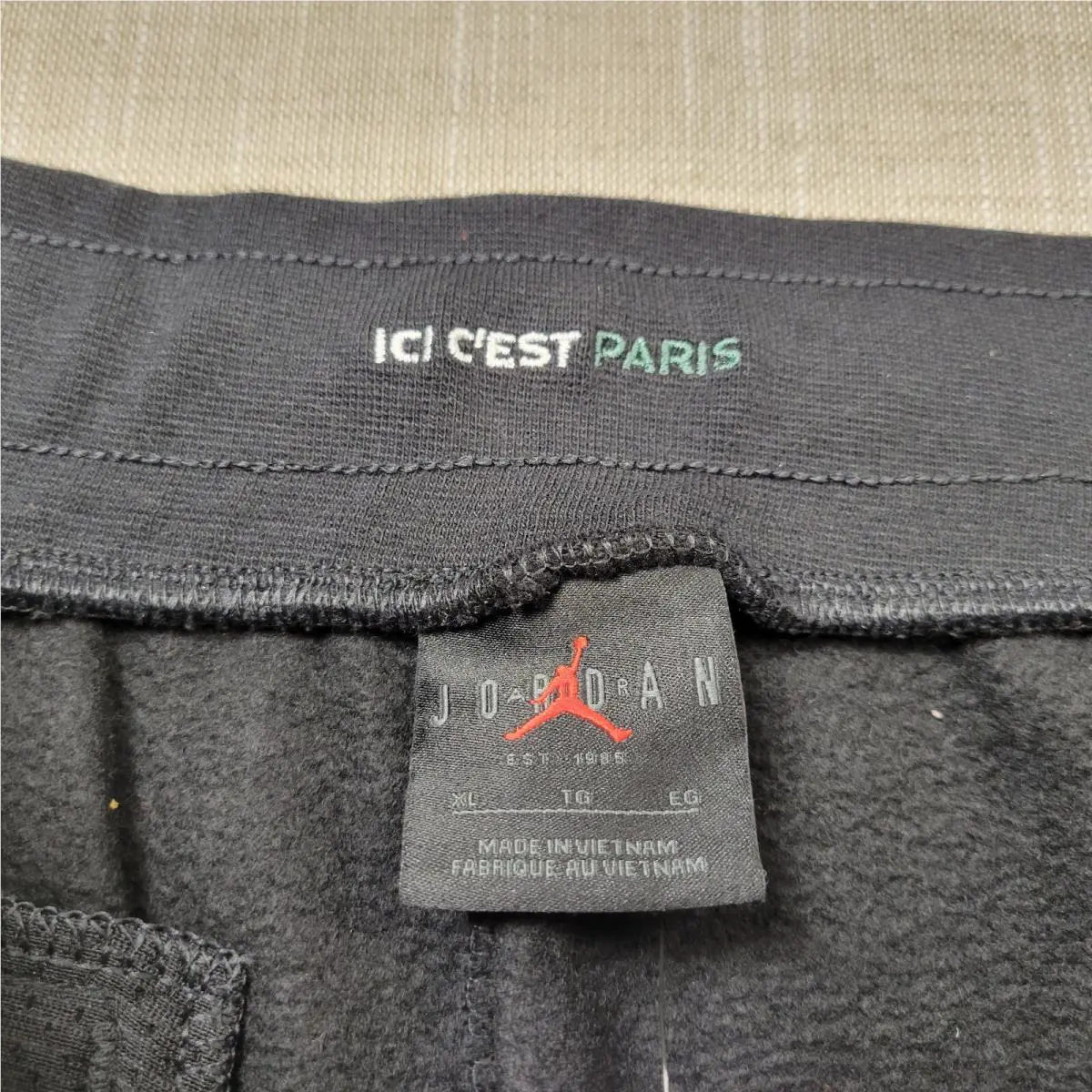 Nike clothing - NIKE Air Jordan PSG - Air PSG - DB6502-010 - Black Green White 13