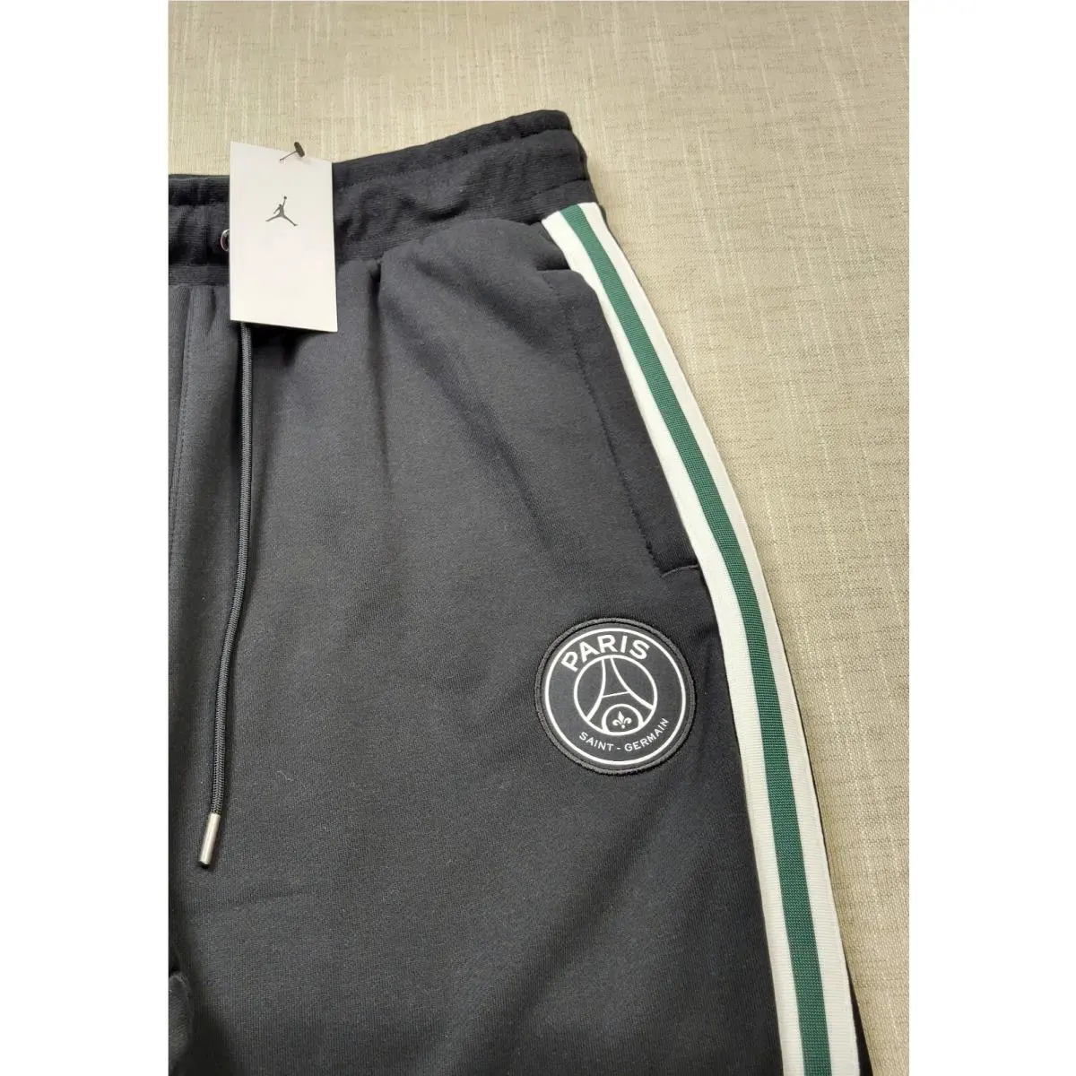 Nike clothing - NIKE Air Jordan PSG - Air PSG - DB6502-010 - Black Green White 3