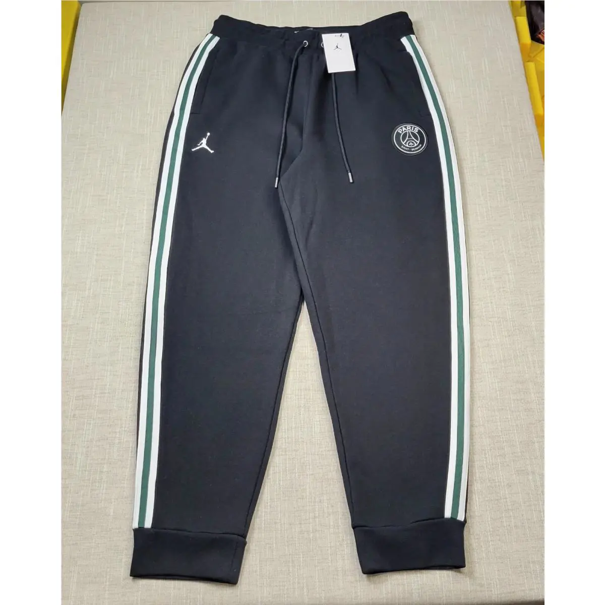Nike clothing - NIKE Air Jordan PSG - Air PSG - DB6502-010 - Black Green White 18