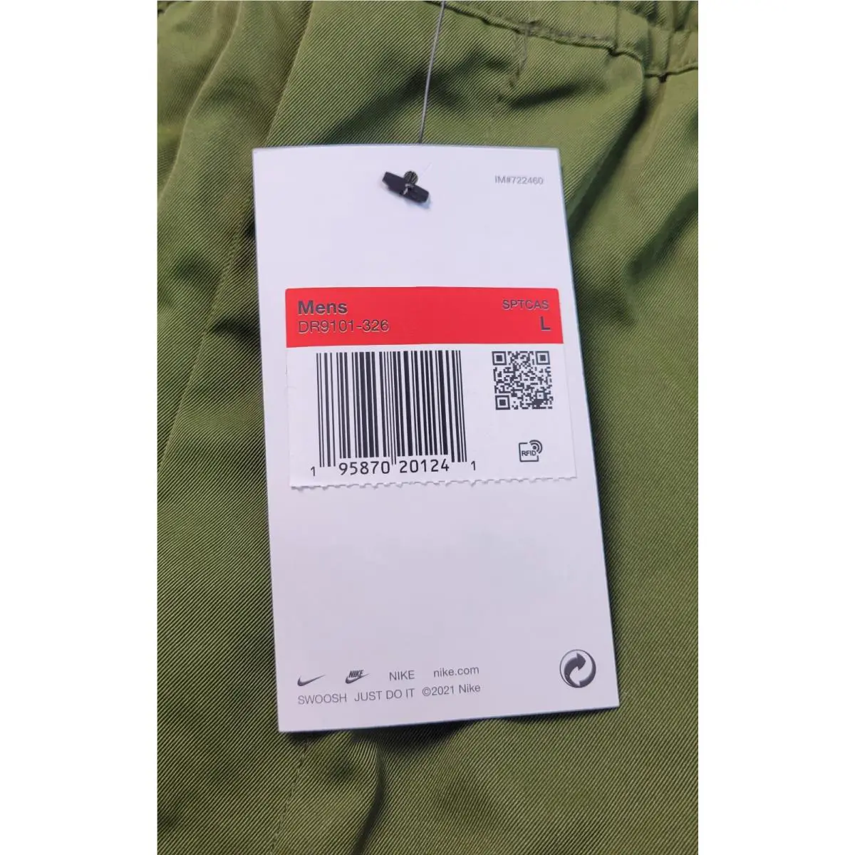 Nike clothing - nike tech - tech - DR9101-326 - Green Black 11