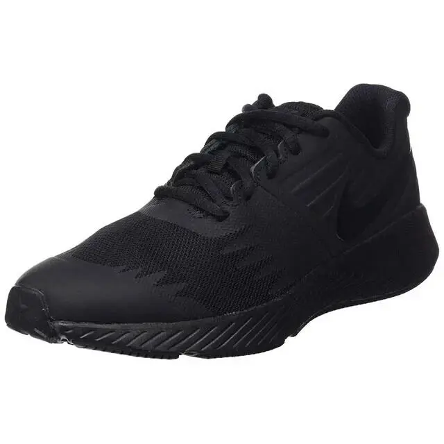 Nike Star Runner GS Shoes Size 4. 5 Y Black Back - Black