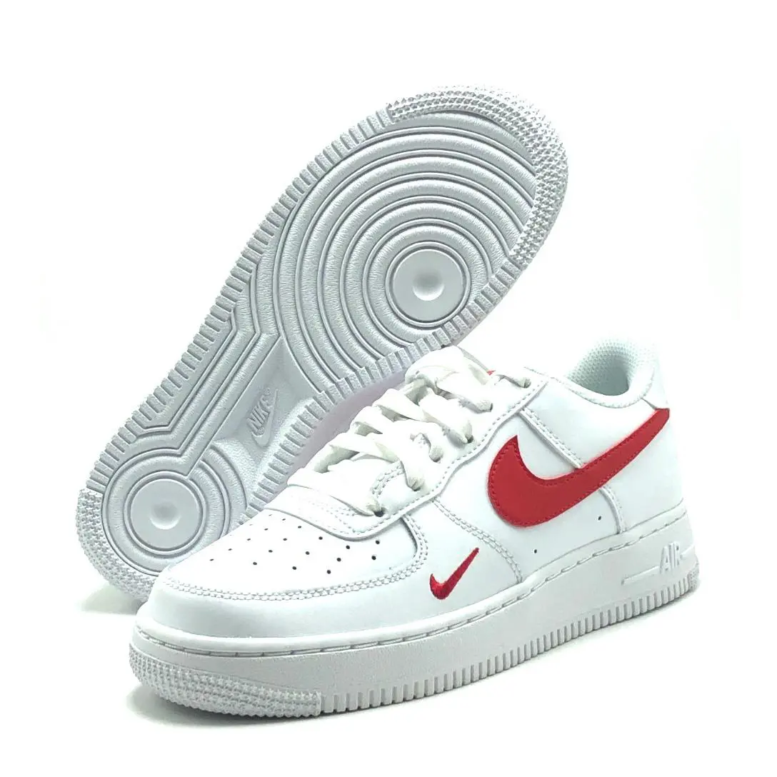 Nike shoes - Nike Air Force 1 GS - White 4