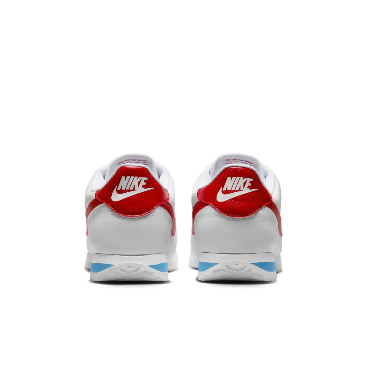 Nike shoes - White/Varsity Red-Varsity Blue 4