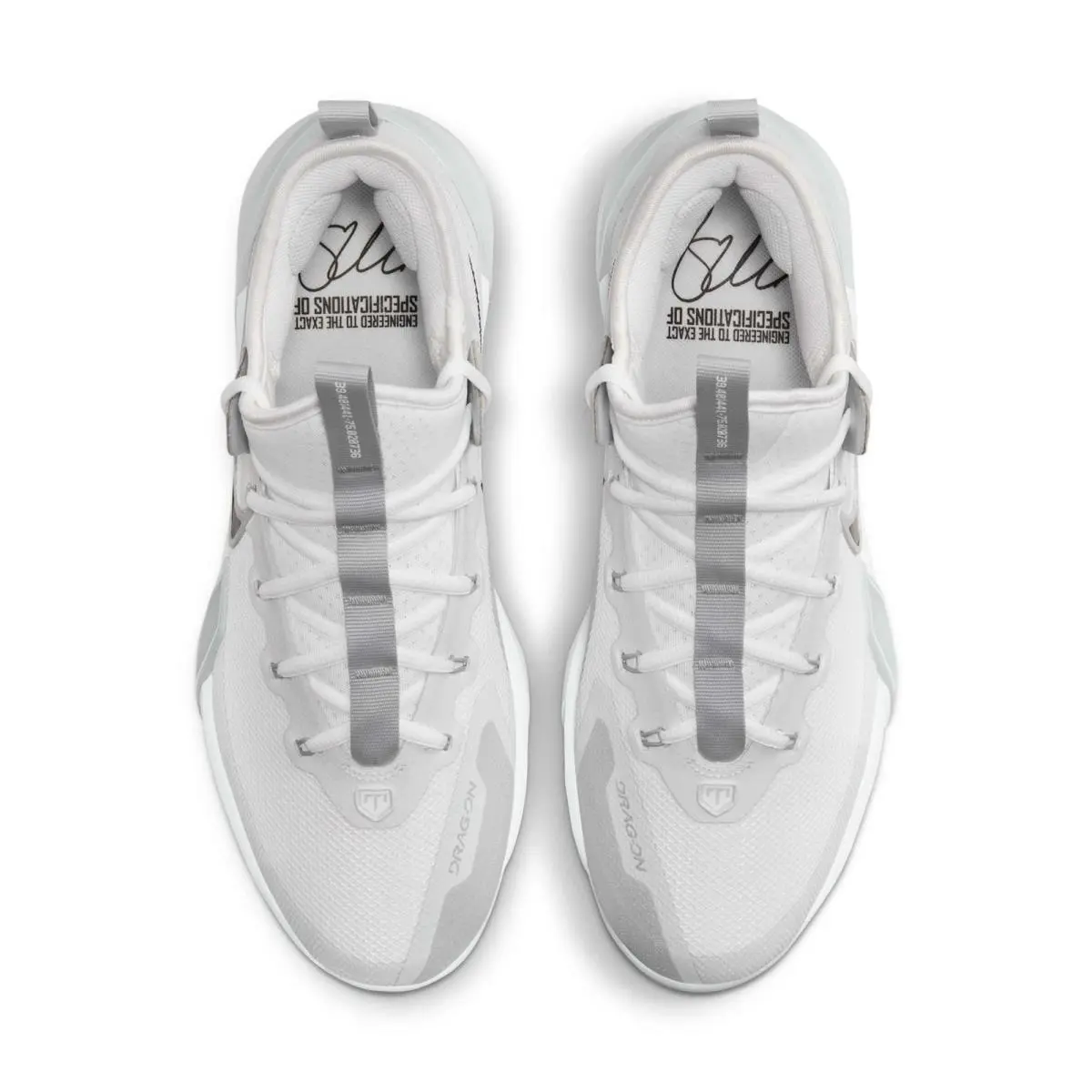 Nike shoes - White/Pure Platinum/Bright Crimson/Black 9