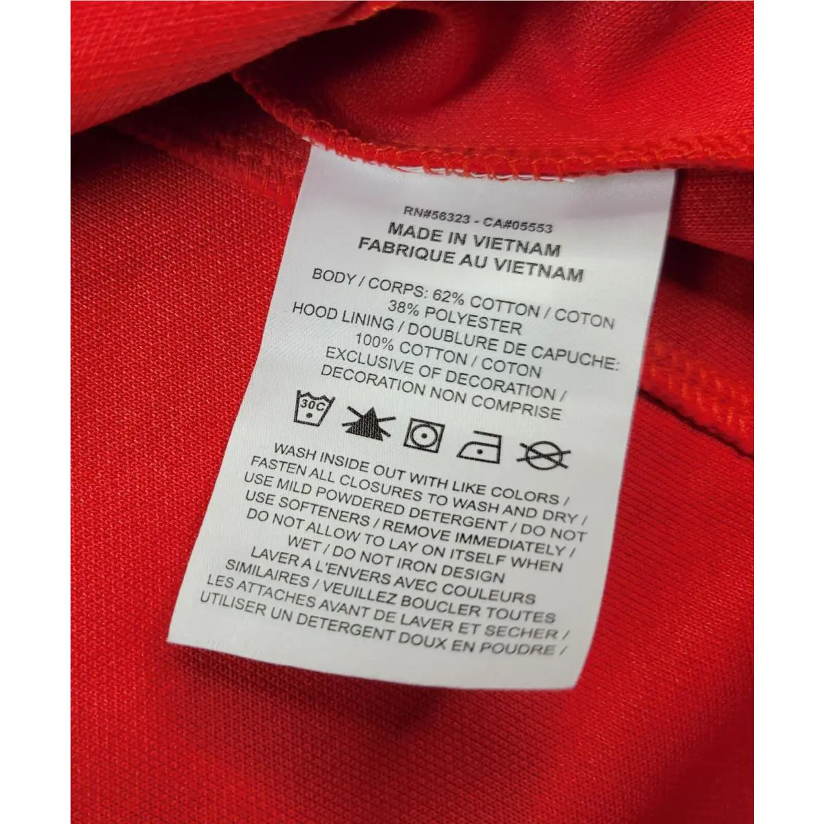 Nike clothing - Red Black 14