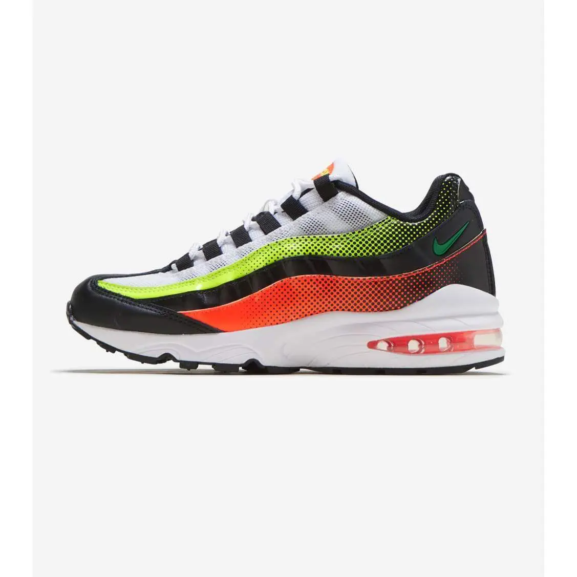 Nike shoes - Black, Aloe Verde, Total Crimson 3