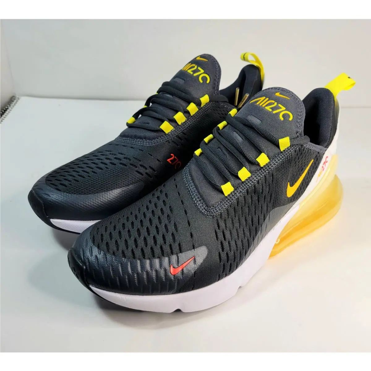 Nike shoes - Nike Air Max 270 - Air Max - DO4849-001 - Black Yellow 11