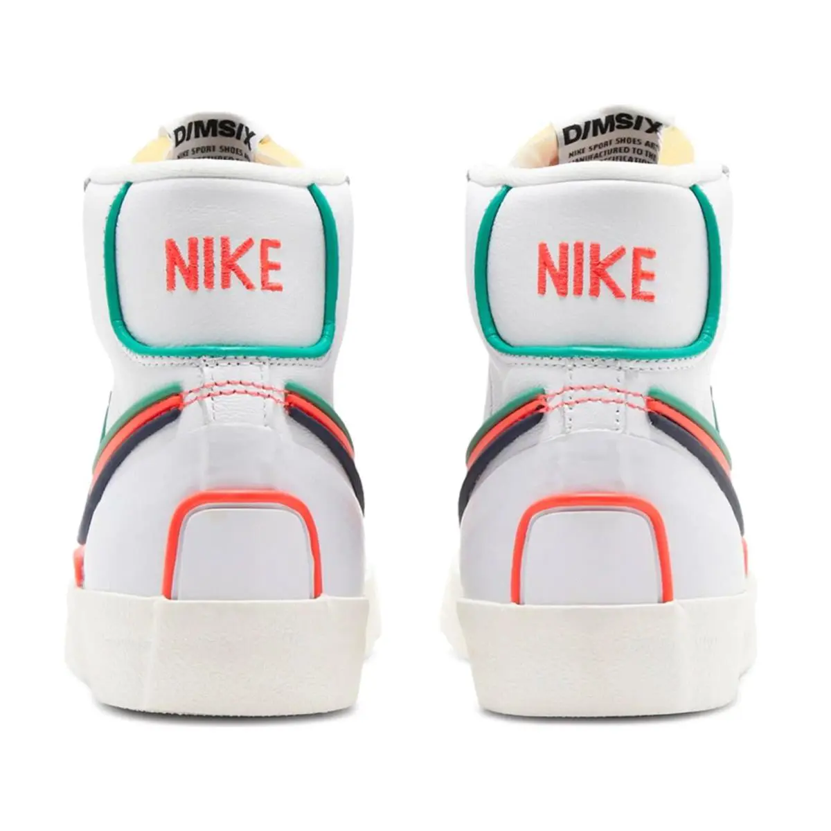 Nike shoes - Nike W Blazer Mid `77 Infinite - DC1746-103 - White/Bright Crimson-Blue Void 2