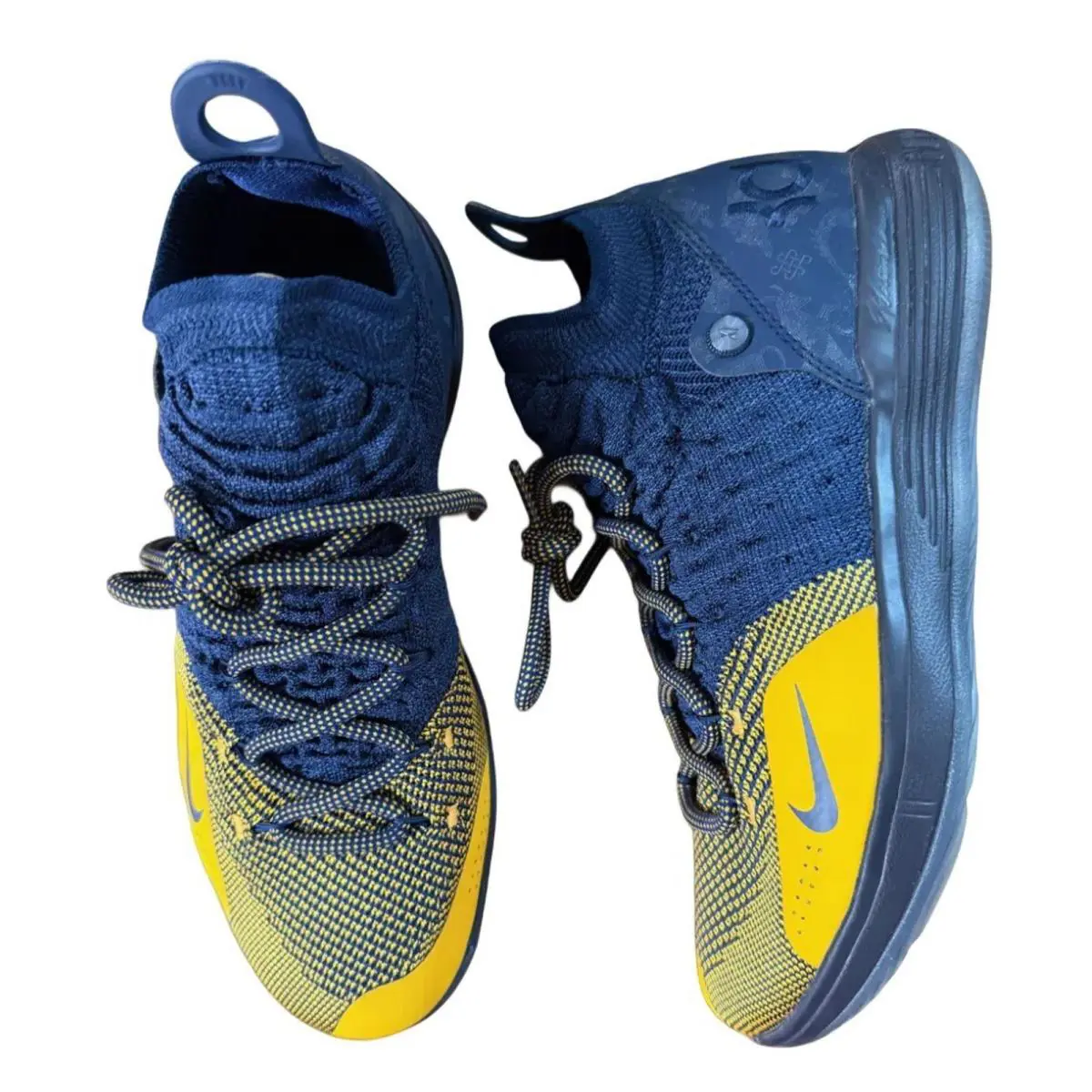 Nike shoes - Nike KD11 (GS) - AH3465 400 - College Navy/University Gold 0
