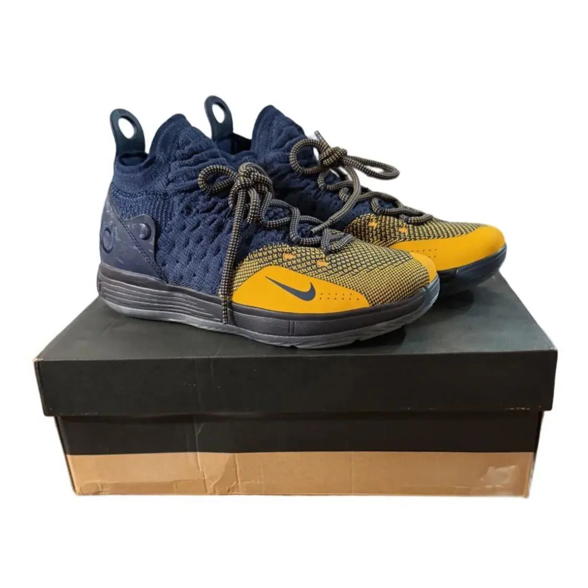 Nike shoes - Nike KD11 (GS) - AH3465 400 - College Navy/University Gold 3
