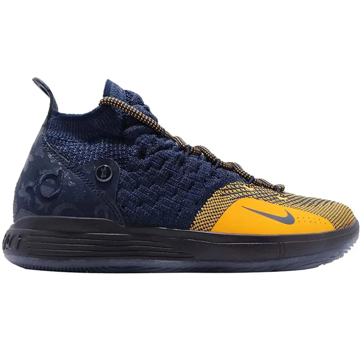 Nike shoes - Nike KD11 (GS) - AH3465 400 - College Navy/University Gold 8