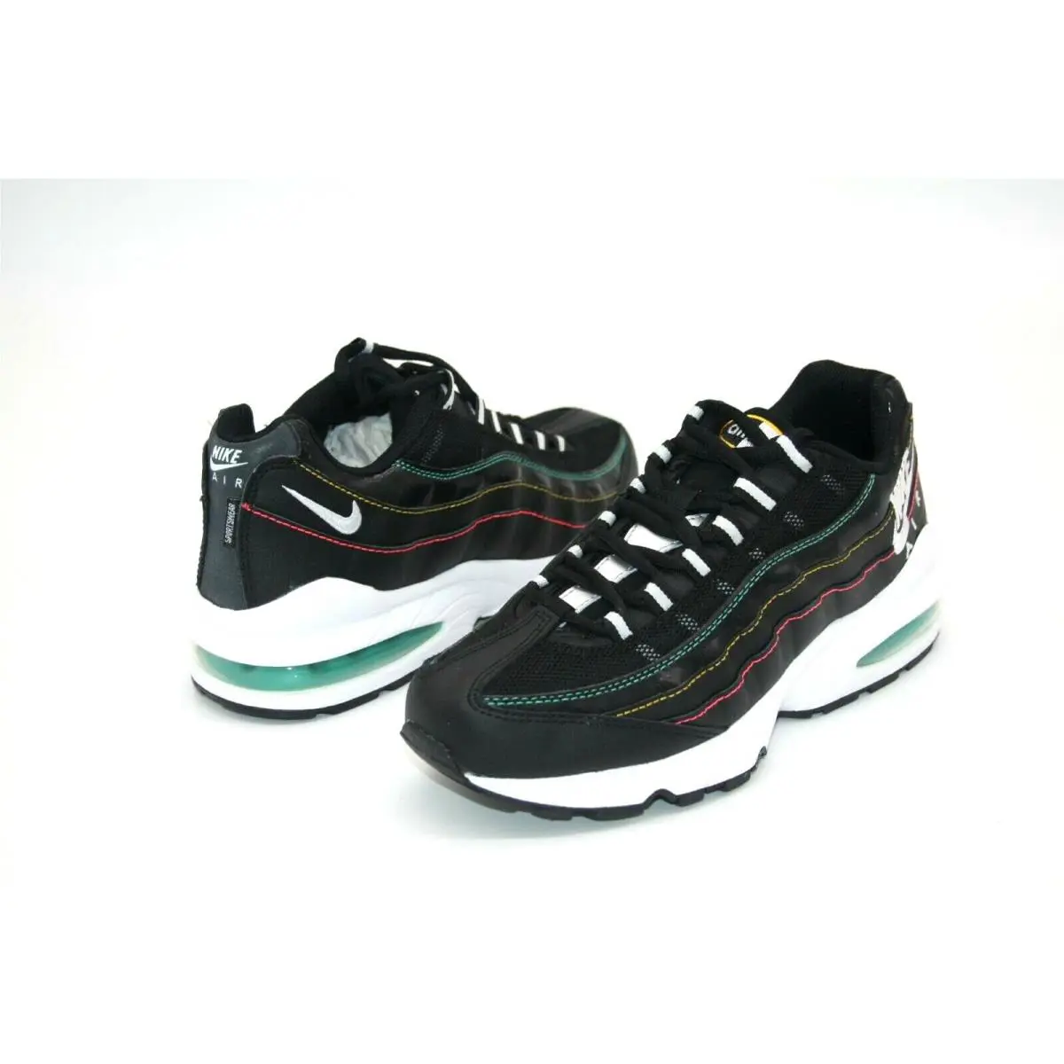 Nike shoes - Nike Air Max 95 - Air Max - BLACK/PLASH CRIMSON 3