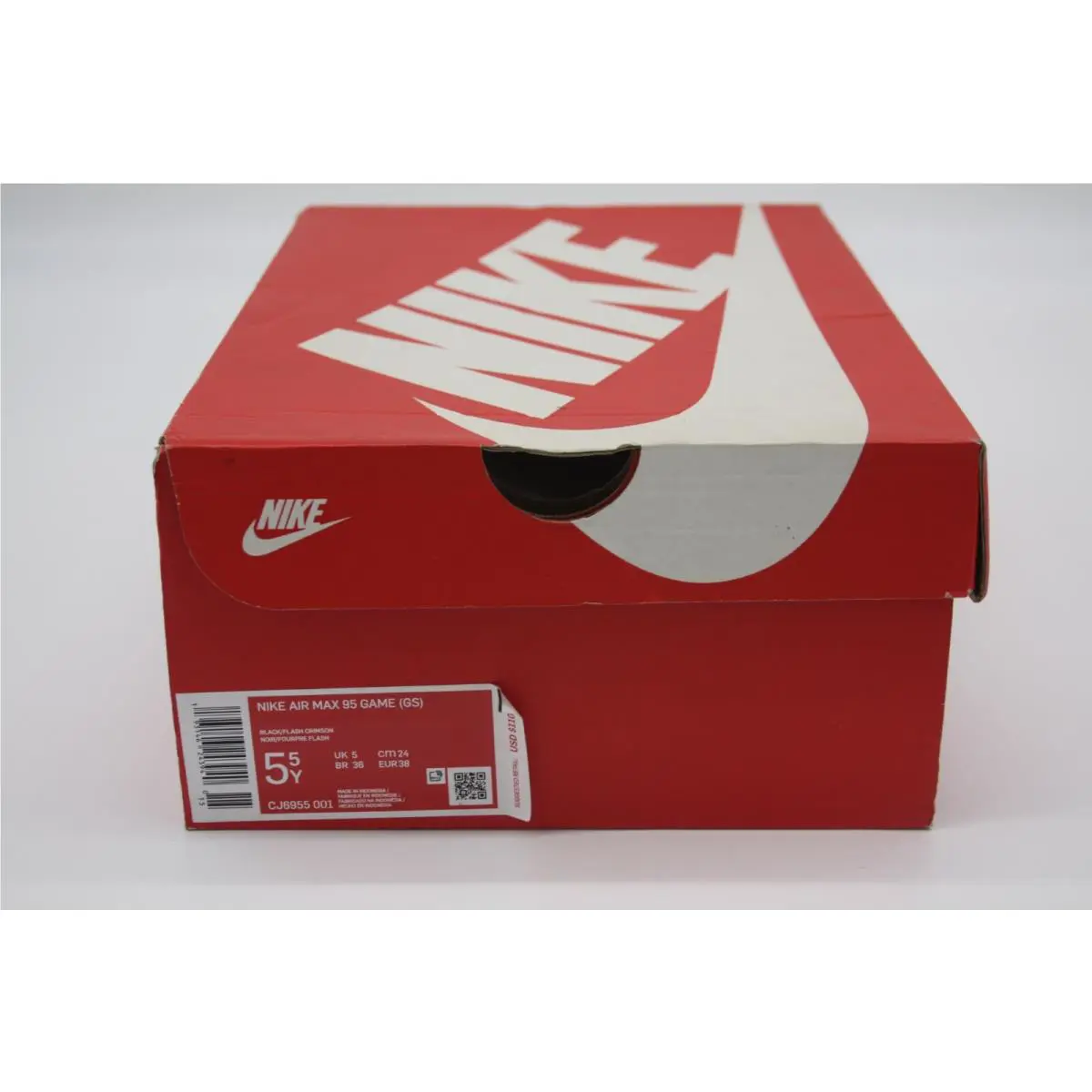 Nike shoes - Nike Air Max 95 - Air Max - BLACK/PLASH CRIMSON 7