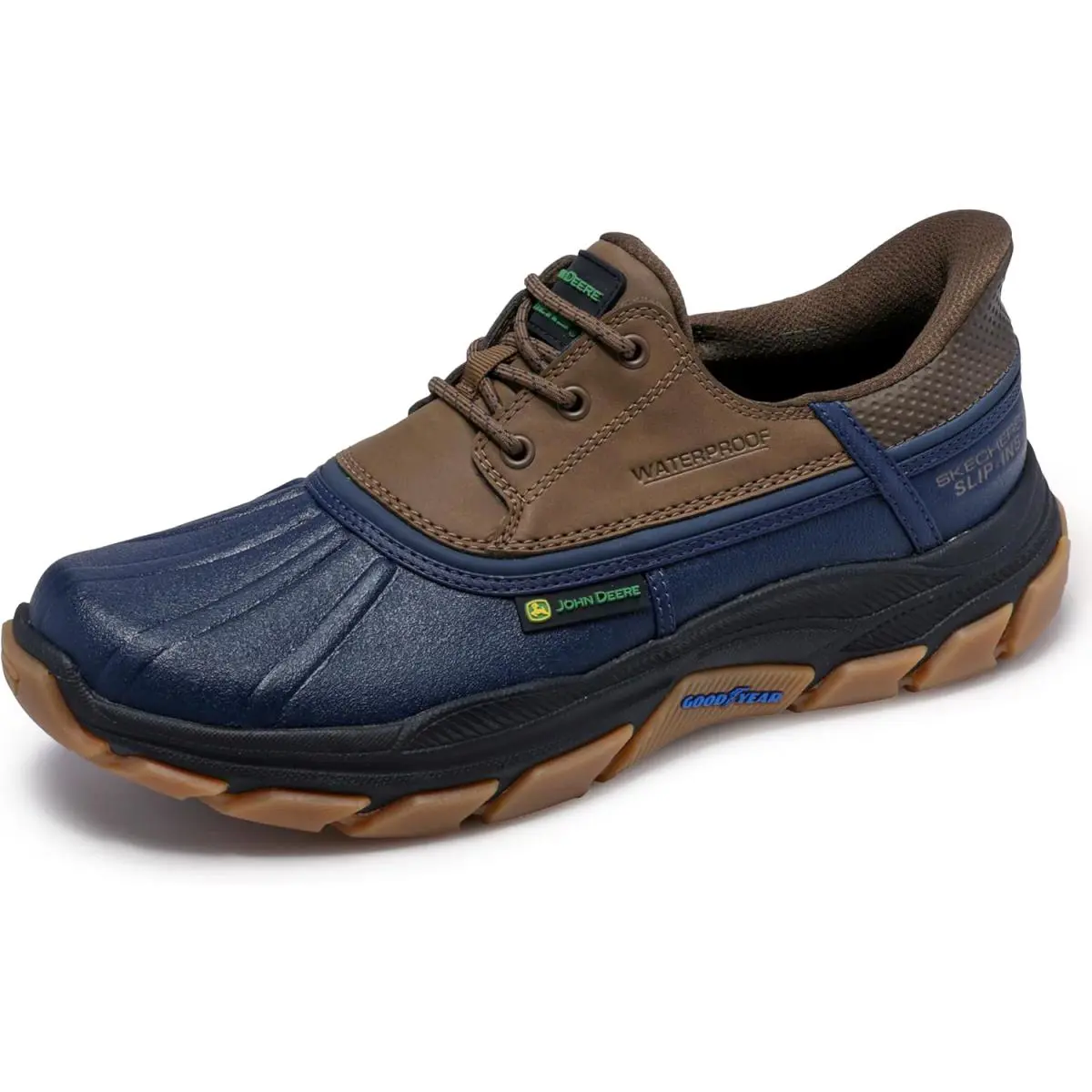 Skechers shoes - Navy/Tan 4